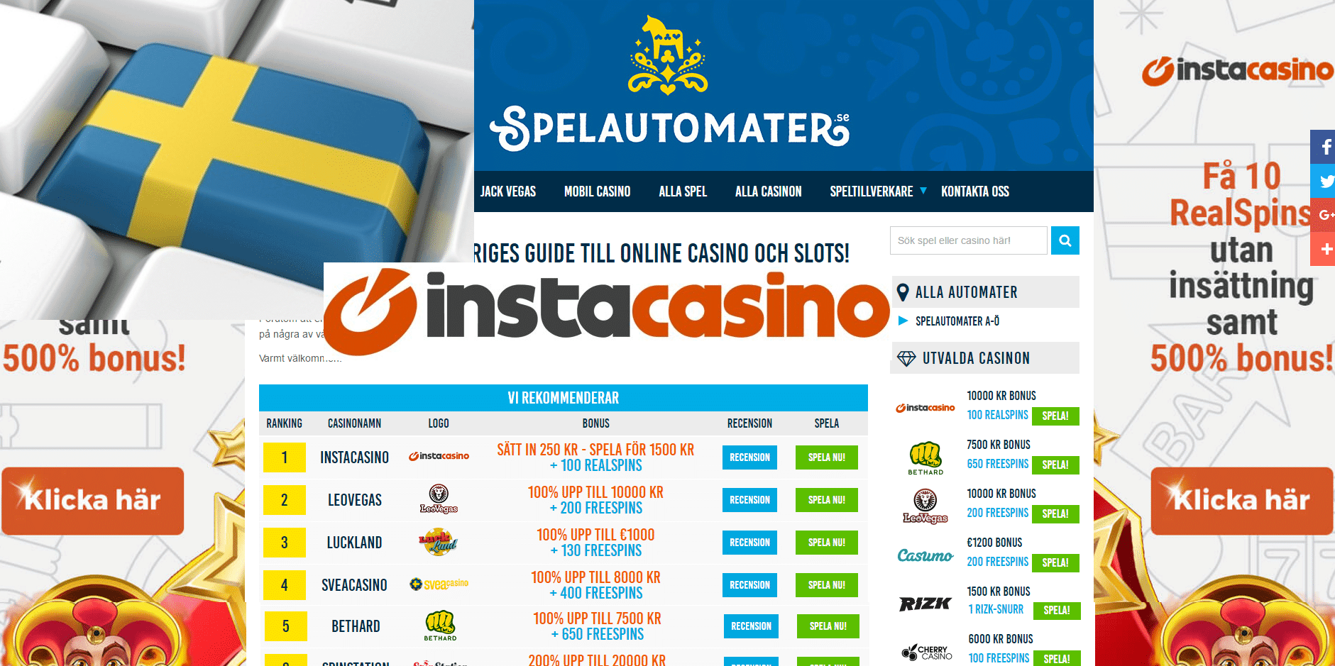 Casino sites svenska - 85464